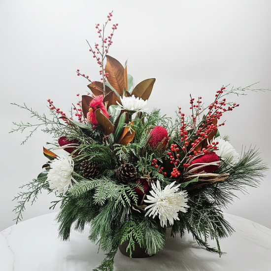 Evergreen & Ruby Nest