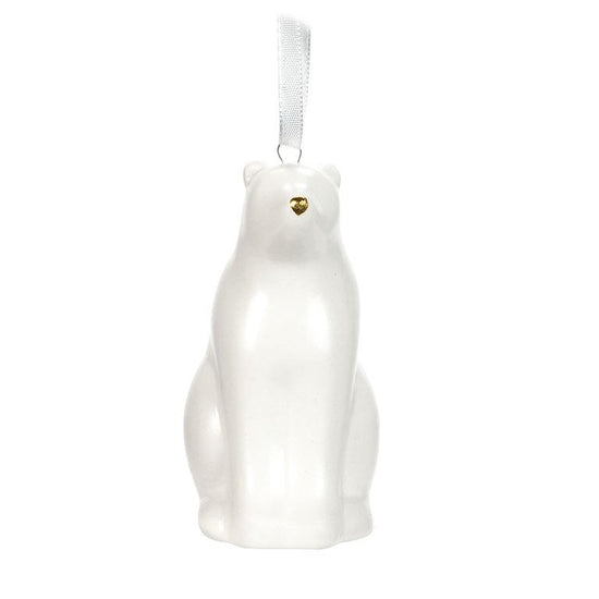 Modern Polar Bear Ornament