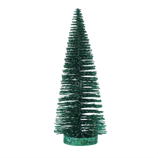 Deep Teal Glitter Tree