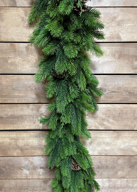 6 FOOT FRESH TOUCH NORWAY SPRUCE PINE GARLAND
