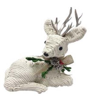 KNOTCRAFT SITTING REINDEER 10"