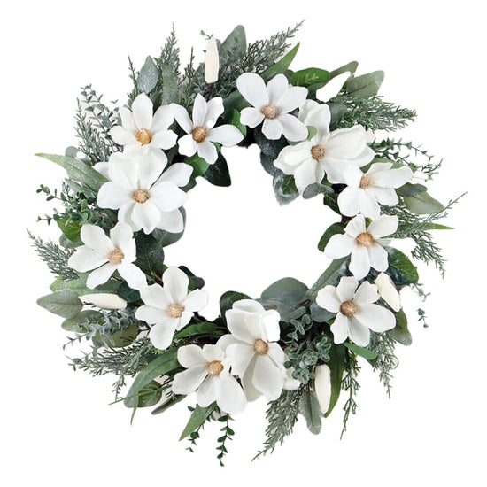 EUCALYPTUS AND MAGNOLIA WREATH