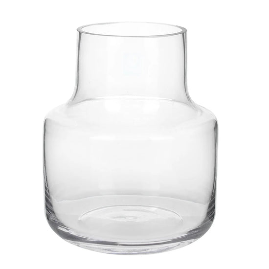 TAPERED TOP GLASS VASE