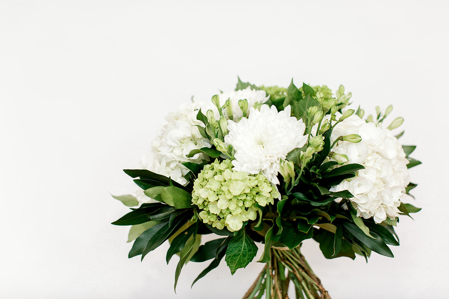 Beyond Flowers white flower bouquet