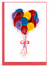 Balloon Quilling Gift Enclosure