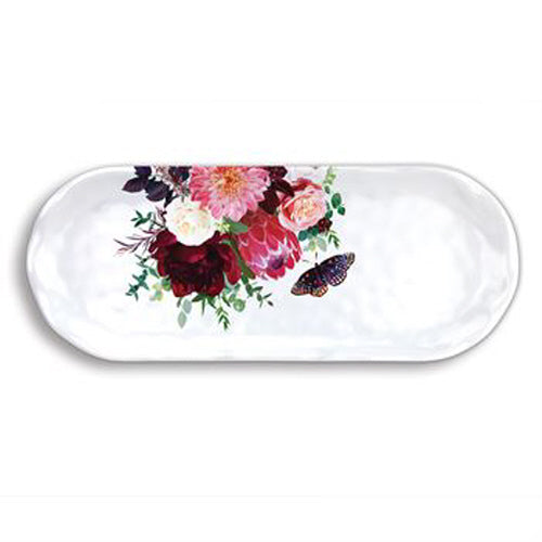 SWEET FLORAL MELODY ACCENT TRAY